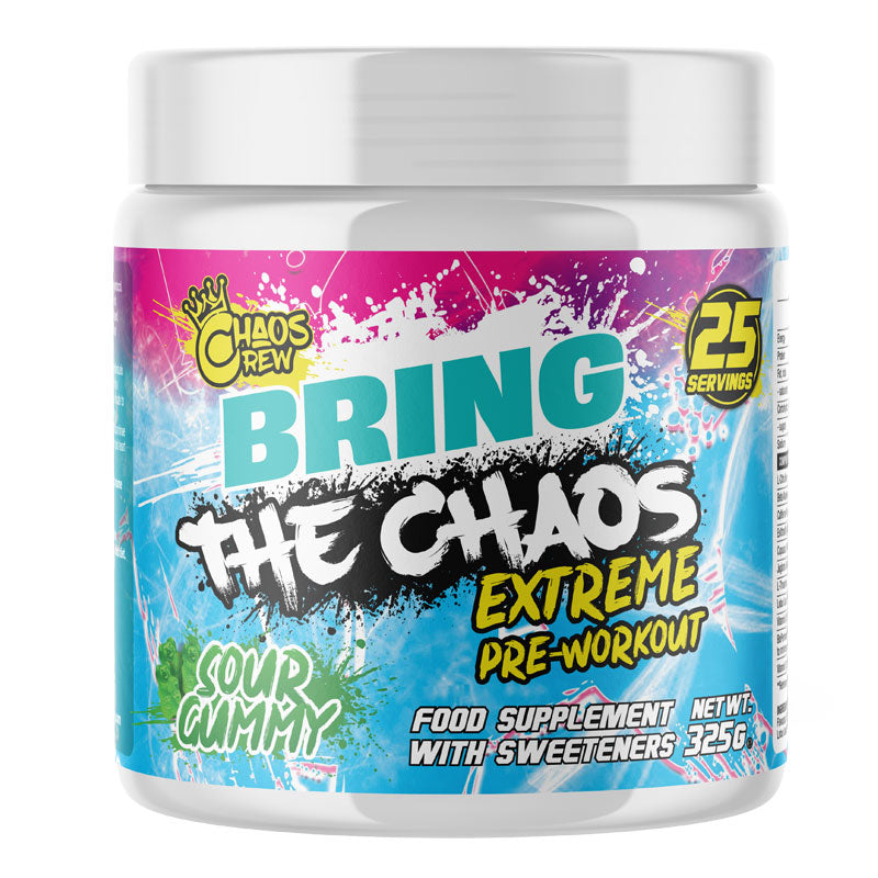 Chaos Crew Pre workout Sour gummy (1 scoop)