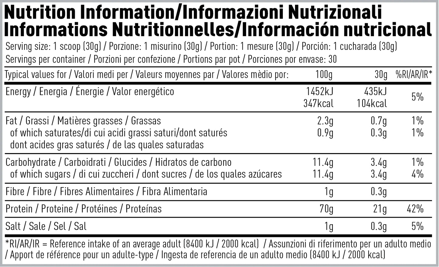 Per4m Blueberry muffin single serving (30g)