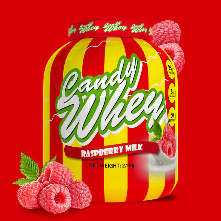 Candy Whey Raspberry milk (35g)