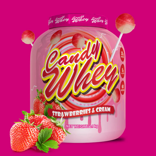 Candy Whey Strawberries and Cream (35g)